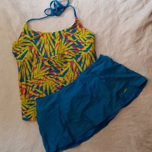 2 piece Speedo swimsuit